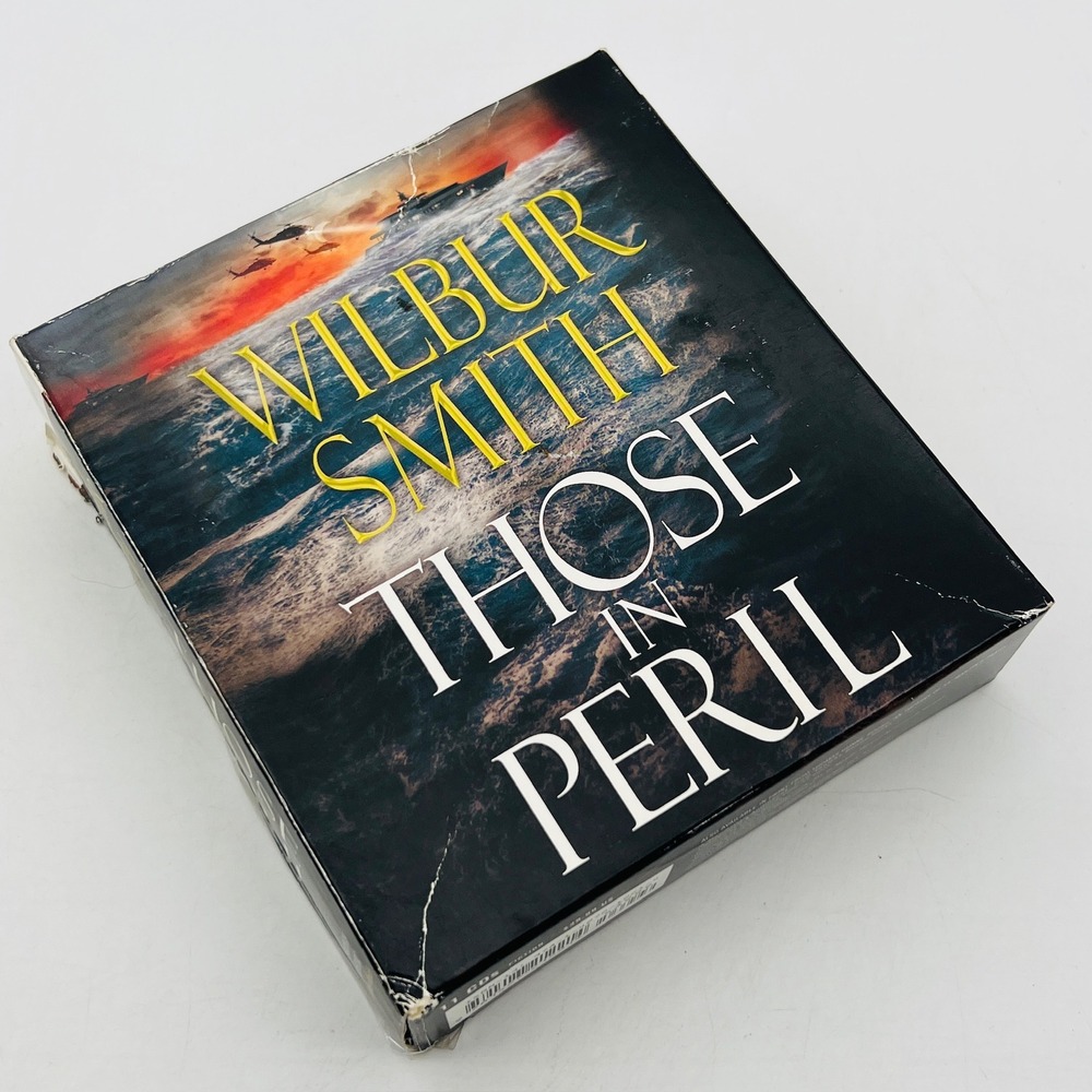 Wilbur Smith‎ Those in Peril Audiobook CD 11 Disc Unabridged